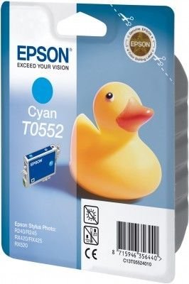 Epson C13T055240 azurová (cyan) originální cartridge