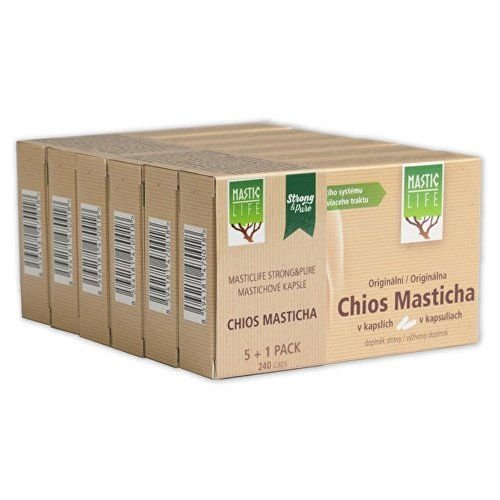 Masticlife Chios Masticha 5 + 1 ZDARMA (240 kapslí)