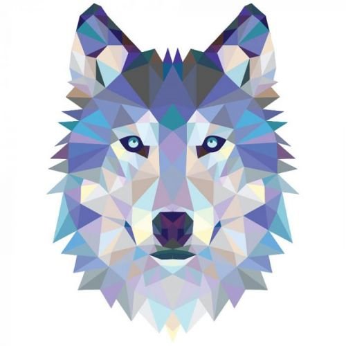 Samolepka Ambiance Wolf