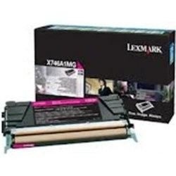 Lexmark X746A1MG purpurový (magenta) originální toner