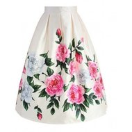 Sukně Chicwish Peony, Velikost S, Barva Barevná  Chicwish