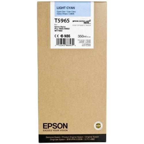 Epson C13T596500 světle azurová (light cyan) originální cartridge