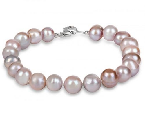 JwL Luxury Pearls Náramek z pravých růžových perel JL0361