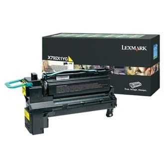 Lexmark X792X1YG žlutý (yellow) originální toner