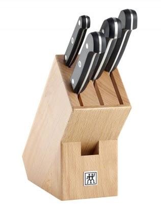 Zwilling Gourmet blok s noži 5 ks buk