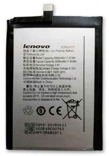 Baterie Lenovo BL246 Lenovo Vibe Shot 3000mAh Li-Ion Original (volně)