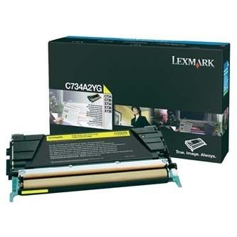 Lexmark C734A2YG žlutý (yellow) originální toner