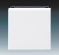 ABB Kryt stmívače s krátkocestným ovladačem LEVIT bílá/kouřová černá 3299H-A00100 62