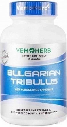 Bulgarian Tribulus 90 kaps. bez příchuti - VemoHerb