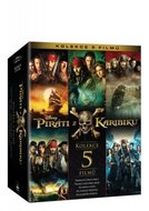 Piráti z Karibiku: Kolekce 1.-5. (5BD)   - Blu-ray