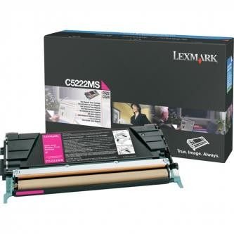 Lexmark C5222MS purpurový (magenta) originální toner