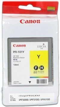 Canon PFI-101Y žlutá (yellow) originální cartridge