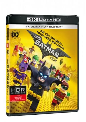 Lego Batman Film (2 disky) - Blu-ray + 4K ULTRA HD