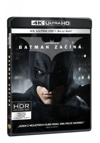 Batman začíná (3 disky) - Blu-ray + 4K ULTRA HD