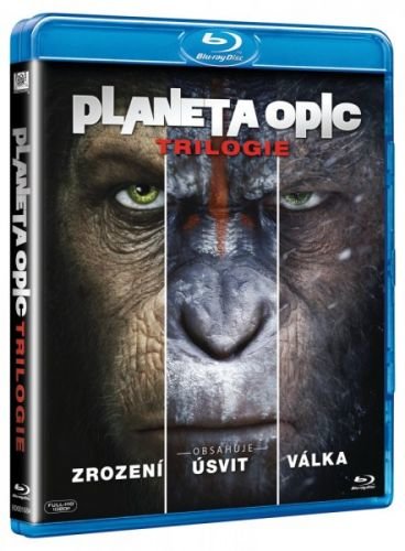 Trilogie Planeta opic (3BD)   - Blu-ray