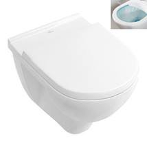 Závěsné WC se sedátkem softclose Villeroy & Boch O.Novo, zadní odpad, 56cm 5660HR01