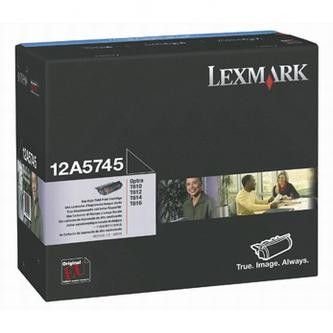 Lexmark 12A5745 černý (black) originální toner