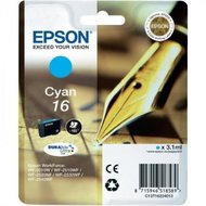 Epson T16224022, T162240 azurová (cyan) originální cartridge