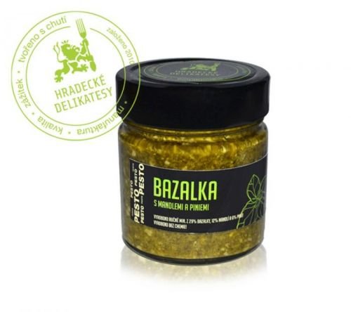 Pesto z bazalky Hradecké delikatesy 170 g 170g