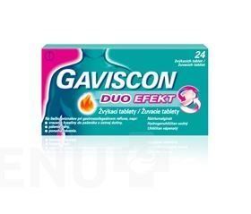 GAVISCON Duo Efekt žvýkací 48 tablet