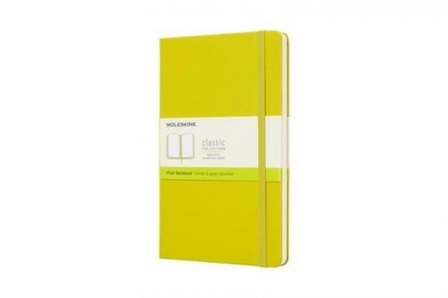 Moleskine: Zápisník tvrdý čistý žlutý L - neuveden