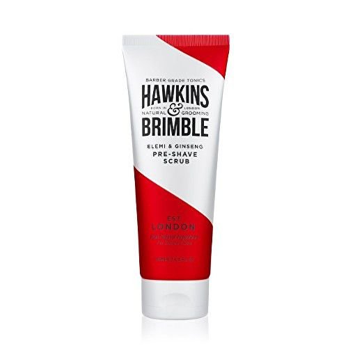 Hawkins & Brimble Jemný pleťový peeling pro muže s vůní elemi a ženšenu (Elemi & Ginseng Pre-Shave Scrub) 125 ml