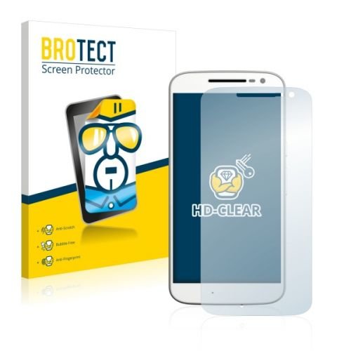 2x BROTECTHD-Clear Screen Protector Motorola Moto G4