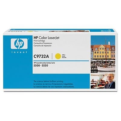HP 645A C9732A žlutý (yellow) originální toner