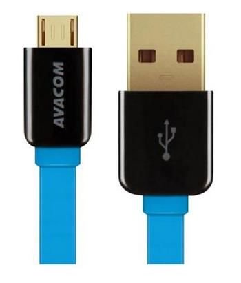 AVACOM MIC-120B kabel USB - Micro USB, 120cm, modrá