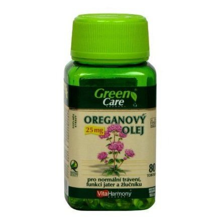 VITAHARMONY Oreganový olej 25 mg 80 tobolek