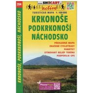 SHOCart 204 Krkonoše, Podkrkonoší, Náchodsko 1:100 000 turistická mapa