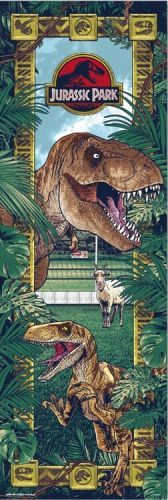 GRUPO ERIK Plakát, Obraz - Jurassic Park, (53 x 158 cm)
