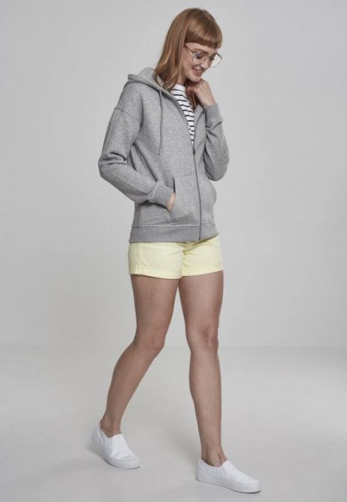 Ladies Classic Zip Hoody - grey L