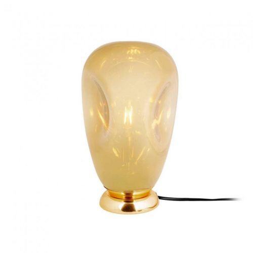 LEITMOTIV Zlatá stolní lampa Blown