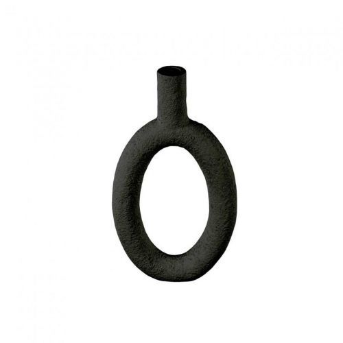 PRESENT TIME Váza Ring oválná – černá