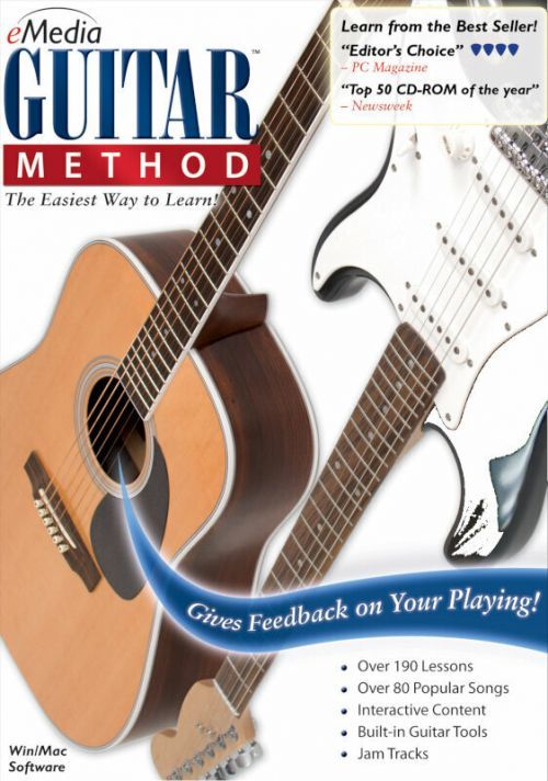 eMedia Guitar Method v6 Mac (Digitální produkt)