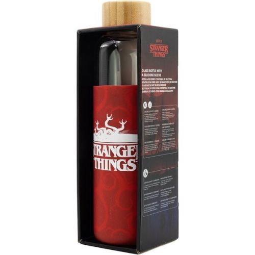 Skleněná láhev s návlekem - Stranger Things 580 ml