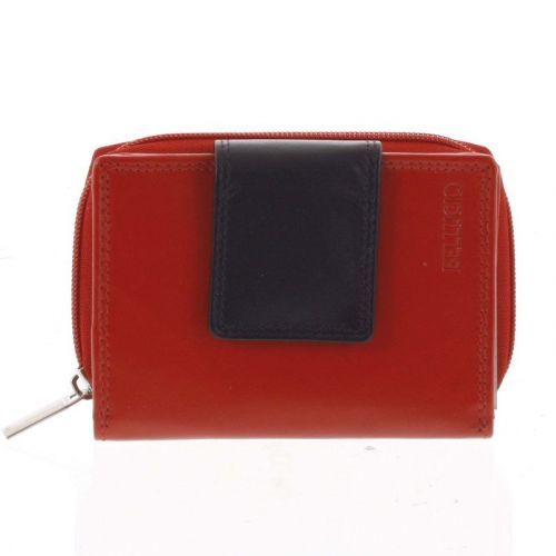Dámská kožená peněženka červená - Bellugio Eliela New červená