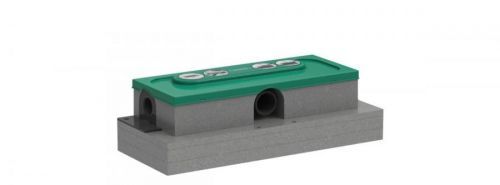 Základní těleso pro lineární sprchové žlaby Hansgrohe uBox 33,8 cm 01000180