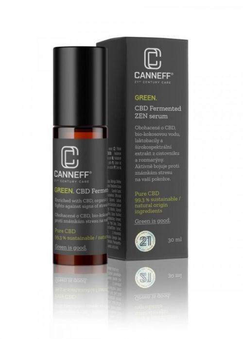 CANNEFF GREEN. CBD Fermentované ZEN sérum 30 ml