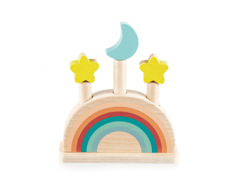 Zopa Dřevěná vyskakovací hračka, Night