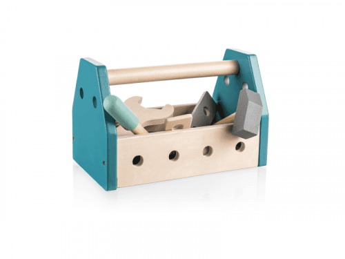 Zopa Dřevěná sada nářadí v boxu, Blue
