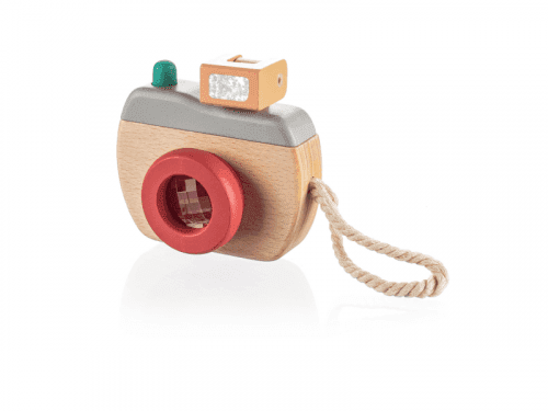 Zopa Dřevěný fotoaparát, Grey
