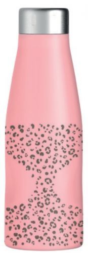 SUAVINEX Jungle Termo Nerezová láhev růžová 500ml
