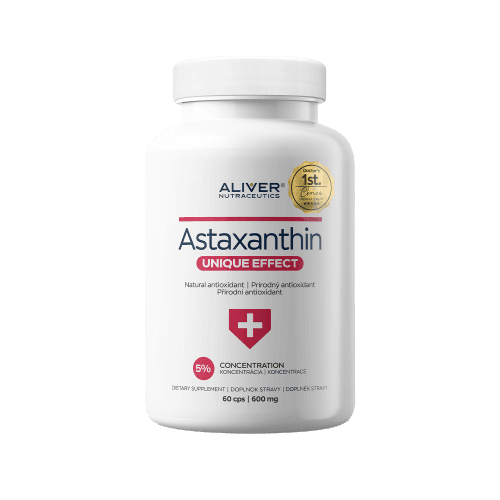 Aliver Nutraceutics  Doctor's 1st. choice Astaxanthin 60 kapslí