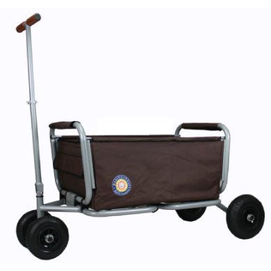 BEACHTREKKER Ruční vozík - Skládací ruční vozík LiFe, hnědý