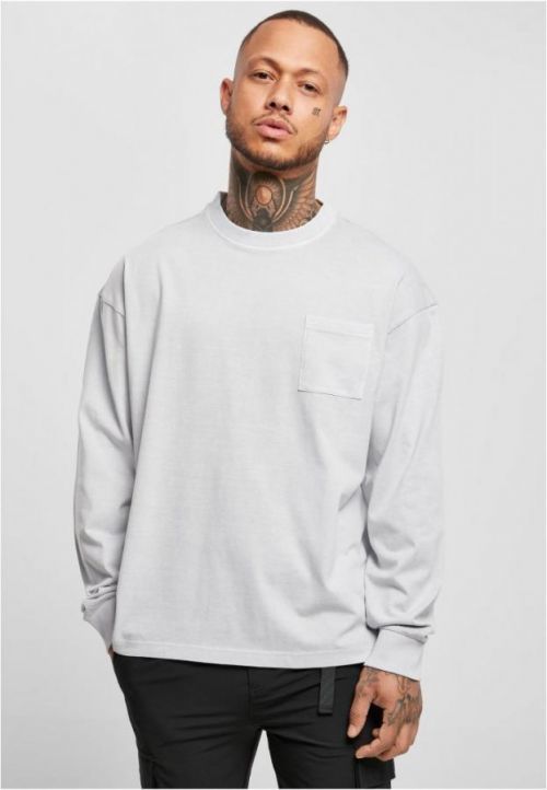 Pigment Dyed Pocket Longsleeve - lightasphalt L