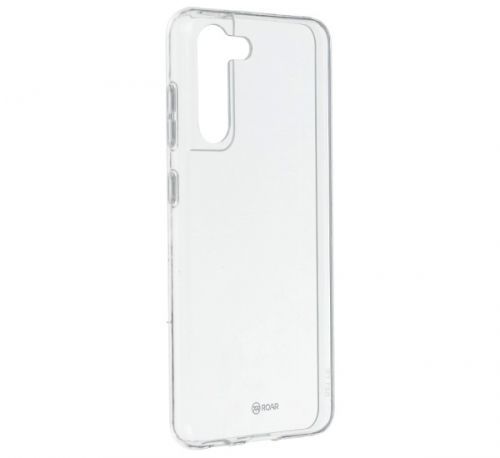 Silikonové pouzdro Roar pro Samsung Galaxy S21 FE, transparentní