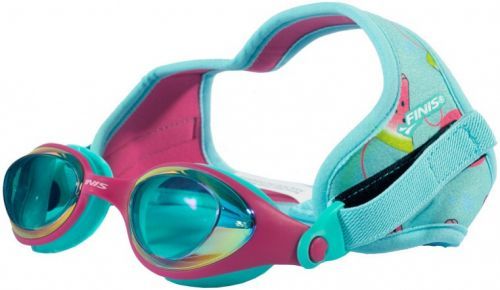 Finis DragonFlys Goggles Mirror Tyrkysová