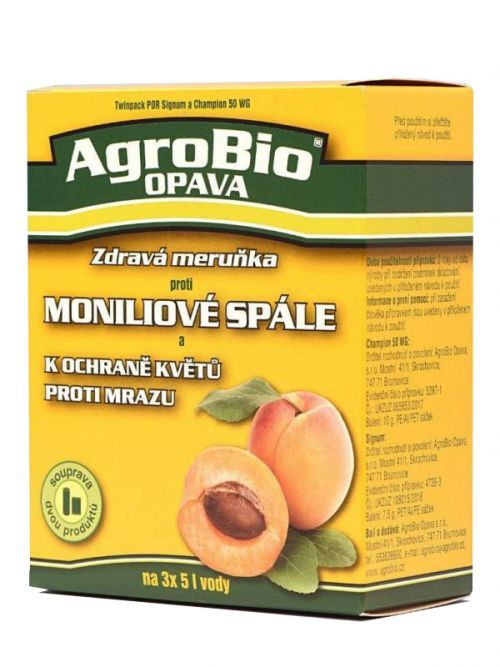 AgroBio PROTI Moniliové spále a k ochraně květů proti mrazu (Zdravá meruňka souprava)